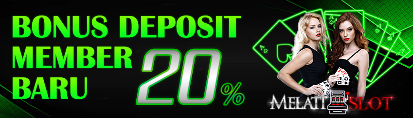 Promo Bonus Member Baru 20%